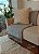 Manta Decorativa Sofá Grande Algodão Cinza Cru 220 x 260 - Imagem 2