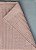 Tapete Artesanal Algodão Rosé Linea 45 x 75 - Imagem 2