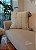 Almofada Artesanal Tassel Branco Cinza Claro 45 x 45 - Imagem 2