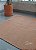 Tapete Tear Artesanal Beira Cama Slim Caramelo 80 X 150 - Imagem 1