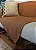Manta Decorativa Tear Artesanal Siena Caramelo 1,40 x 1,40 - Imagem 2