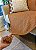 Manta Decorativa Tear Artesanal Siena Caramelo 1,40 x 1,40 - Imagem 4