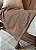 Manta Decorativa Tear Artesanal Siena Marrom Caramelo 140 x 140 - Imagem 4