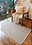 Tapete Tear Artesanal Beira Cama Slim Nude 80 X 150 - Imagem 1