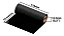 Ribbon G50 Cera 110x74M P/ Impres Etiqueta - 24 Unidades - Imagem 4
