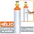 Cilindro Para Helio 2,8 Litros (RECARREGÁVEL) - AL-CAN - Imagem 2