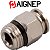CONECTOR PNEUMATICO 1/4 - AIGNEP - Imagem 3