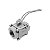 VALVULA DE ESFERA TRIPARTIDA 3/4 BSP CL300 T. INOX 304 - MGA - Imagem 1