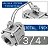VALVULA DE ESFERA TRIPARTIDA 3/4 BSP CL300 T. INOX 304 - MGA - Imagem 2