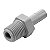 KIT 10 UND - CONEXAO RAPIDA TUBO 1/2 X PINO BSP 1/2 ASAB0707 - Imagem 1