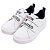 Tênis Now United com Velcro Infantil Feminino Branco Pampili 435.194 - Imagem 1