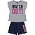 Conjunto Short Infantil Feminino P110925 Kyly - Imagem 2