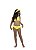 Biquini Infantil Feminino Sirikids Amarelo Flúor 36646 - Imagem 1