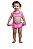 Biquini Infantil Feminino Sirikids Rosa Pink 36004 - Imagem 1
