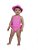 Maio Infantil Feminino Sirikids Rosa Pink 36850 - Imagem 1