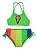 Biquini Infantil Feminino Sirikids Verde / Colorido / Sorvete 36896 - Imagem 2