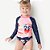 Conjunto Praia Biquini Infantil Feminino Puket Rosa / Azul 110400716 - Imagem 1