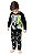 Pijama Infantil Masculino Esqueleto que Brilha no Escuro Manga Longa Malha Kyly 207811 - Imagem 1