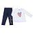 Conjunto Legging Infantil Feminino Manga Longa Have Fun 25262 - Imagem 2