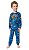 Pijama Infantil Masculino Dinossauro Brilha no Escuro Kyly 207801 - Imagem 1