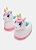 Pantufa Unicórnio Shine Infantil Menina Puket 050403060 - Imagem 1