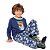 Pijama Infantil Masculino Manga Longa Puket  030501977 - Imagem 1