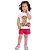 Conjunto Infantil Feminino Manga Curta Kyly 111465 - Imagem 1