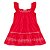 Vestido Infantil Vermelho Milon 14058 - Imagem 1