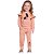 Conjunto Infantil Feminino Moletom Milon 4540 - Imagem 1