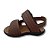 Sandália Infantil Masculina Chocolate Klin 171213000 - Imagem 3