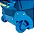 Mochila com Rodinha Color Block Azul Menino Puket 050403531 - Imagem 7