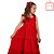 Vestido Liso Infantil Vermelho Precoce 4337 - Imagem 2