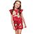 Conjunto Flora Vermelho Infantil Feminino 67106 - Imagem 1