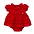 Macacão Body Vermelho Bebê Menina Anjos Baby 233626 - Imagem 1