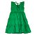 Vestido Verde Liso Infantil Precoce 4318 - Imagem 2
