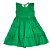 Vestido Verde Liso Infantil Precoce 4318 - Imagem 1