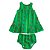 Vestido Bebê Menina Jardim de Tulipas Verde Precoce 4303 - Imagem 1