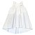 Vestido Branco Mullet Infantil Precoce 4323 - Imagem 1