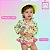 Maiô Manga Longa Body Baby Dinoland Moda Praia Siri Kids 38410 - Imagem 2