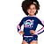 Conjunto Camiseta e Calcinha de Biquíni Menina Azul Marinho Kawaii Girl Moda Praia Puket 110500555 - Imagem 2