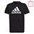 Camiseta Preta Unissex Juvenil Esportiva Adidas IC6855 - Imagem 4