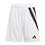 Shorts Branco Esportivo Unissex Juvenil Adidas IK5734 - Imagem 1