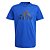 Camiseta Azul Masculina Juvenil Adidas IJ6264 - Imagem 1