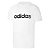 Camiseta Off White Masculina Logo Linear Adidas IN7959 - Imagem 1