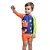 Conjunto Camiseta Para Nadar e Sunga Animale Infantil Menino Moda Praia Peixote Kids 650037 - Imagem 1