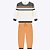 Conjunto em Moletom Peluciado Infantil Masculino Milon 2000150 - Imagem 1