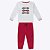 Conjunto em Moletom Mesclado Peluciado Infantil Masculino Milon 2000107 - Imagem 1