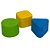 Cubo Didático Monta e Desmonta com 3 Peças de Encaixar - Colorido - Imagem 3