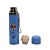 Garrafa Color Estampa Pet Inox 480ml - Azul - Imagem 3