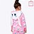 Pijama Kigurumi com Capuz Coelha Romântica Menina Puket 030402745 - Imagem 4